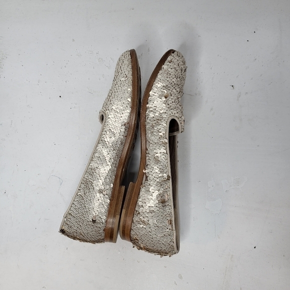 Attilo Giusti Leombruni AGL Made in Italy Sequin Loafer Size 36 - Picture 9 of 15